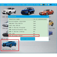 CAS Mileage Reset Authorization for CGDI Prog BMW MSV80 CAS1 CAS2 CAS3 CAS3+ via OBD